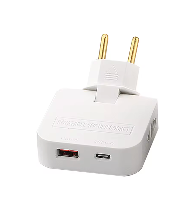 🎁 Adaptador de Cargadores de Extensión UE 4 en 1 (Discount)