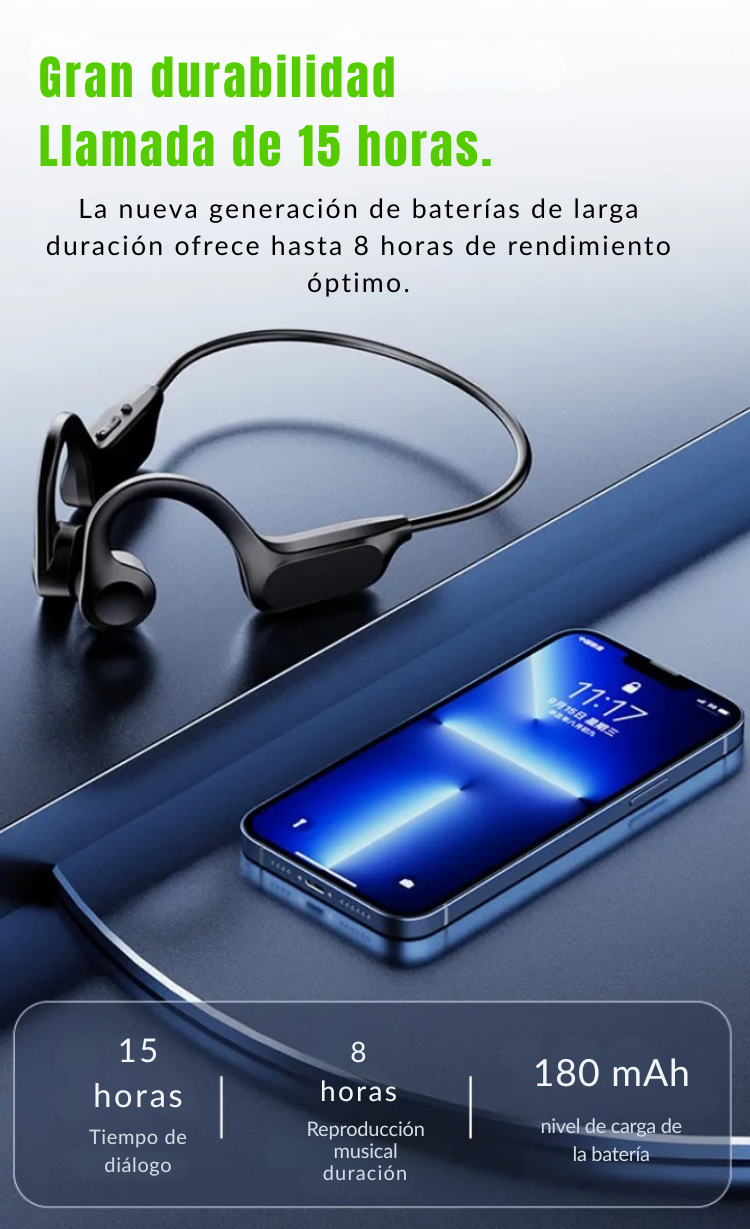 AURICULARES POR CONDUCCIÓN ÓSEA