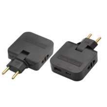 🎁 Adaptador de Cargadores de Extensión UE 4 en 1 (Discount)